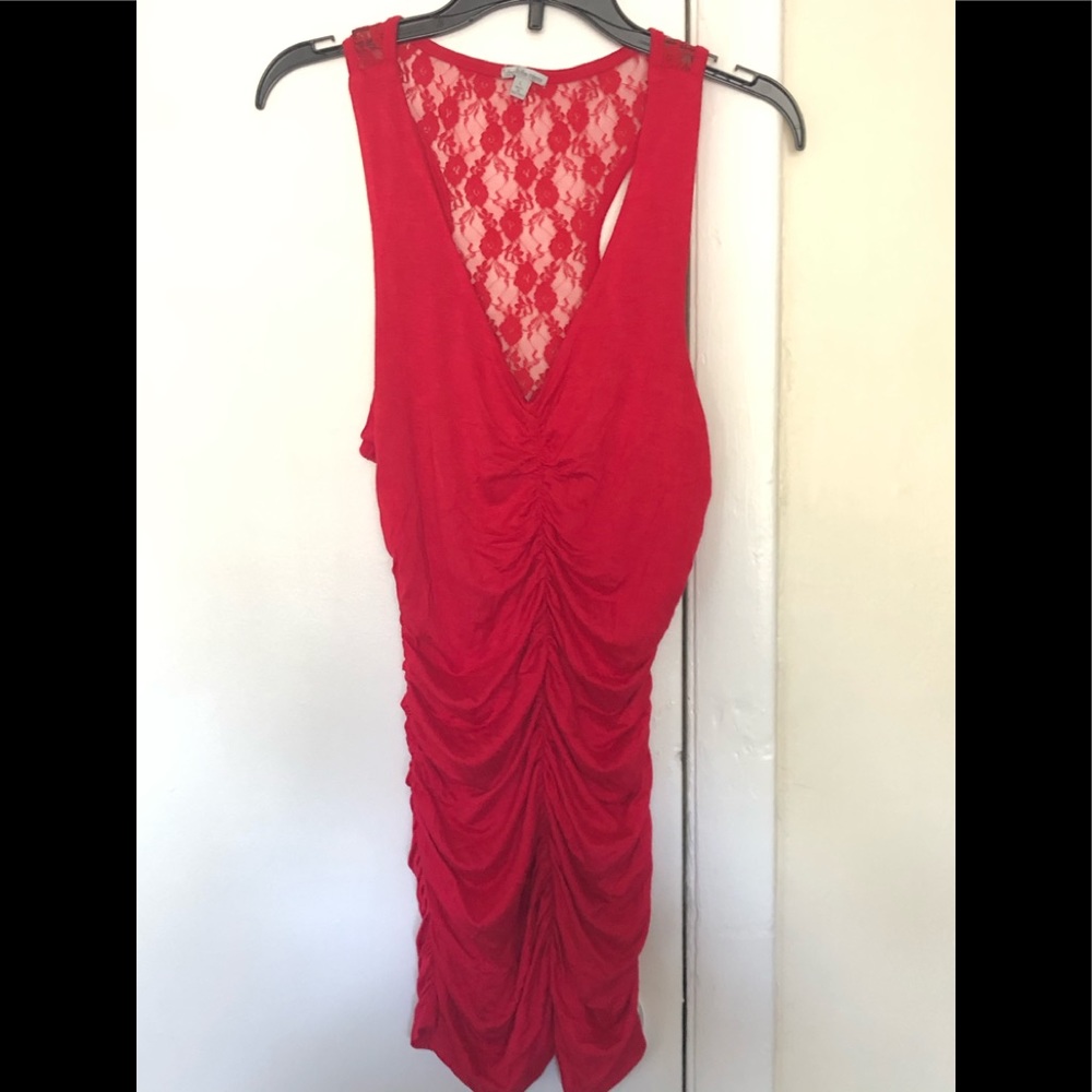 Red Express Blouse size L